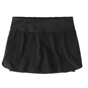 Title Nine Bonded Ultralight Running Skort - solid black Size L (12-14)